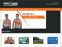 Tablet Screenshot of fitnessmaniacs.co.za